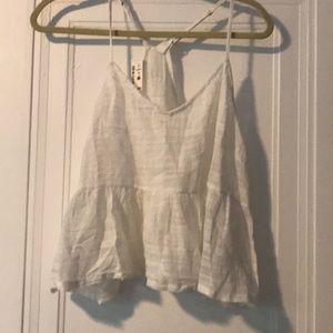 Aeropostale Peplum Tank